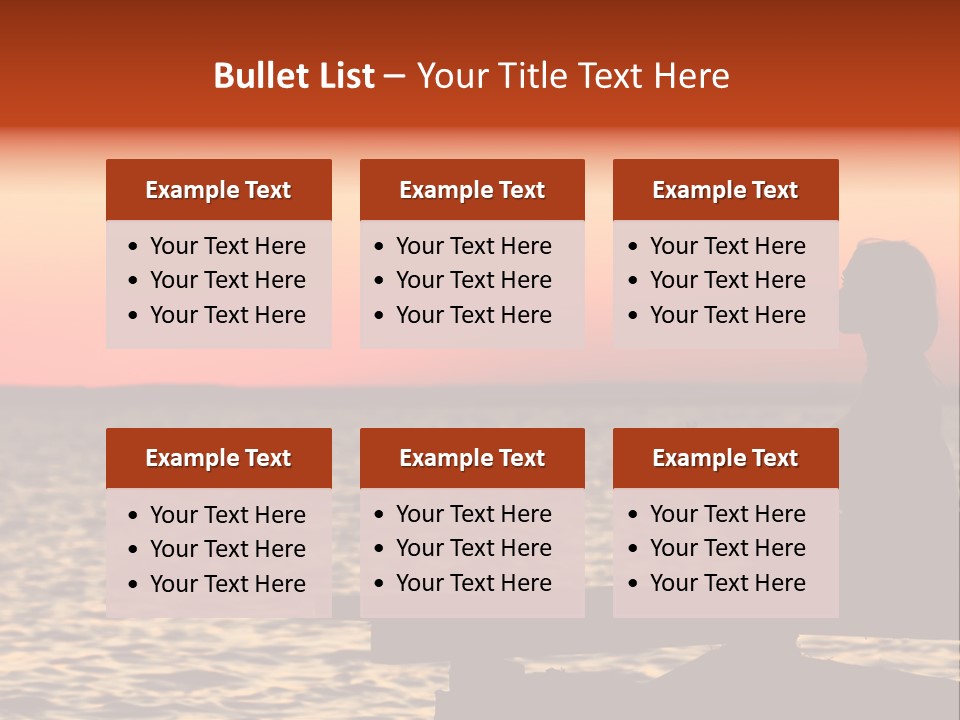 Body Focus Standing PowerPoint Template