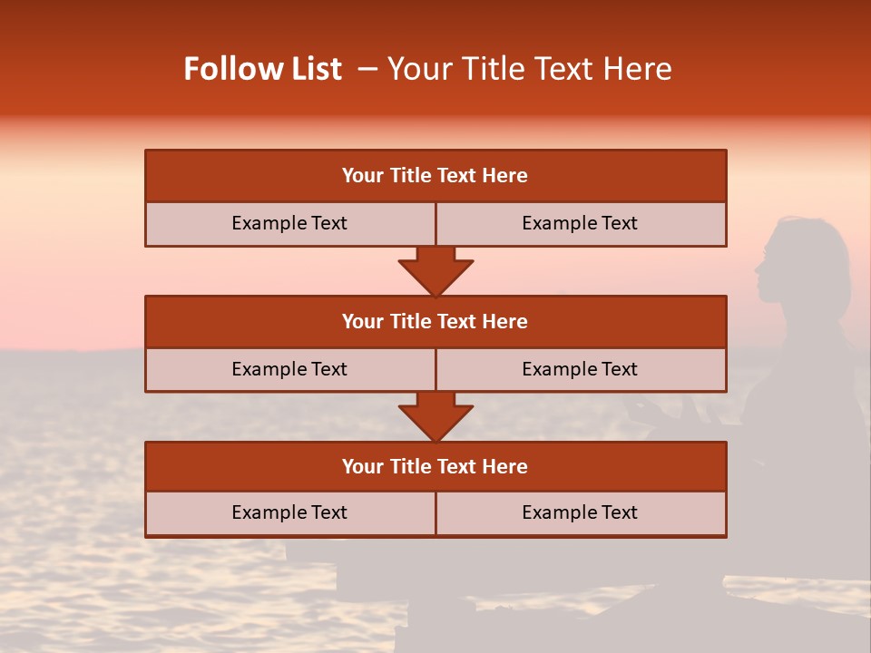 Body Focus Standing PowerPoint Template