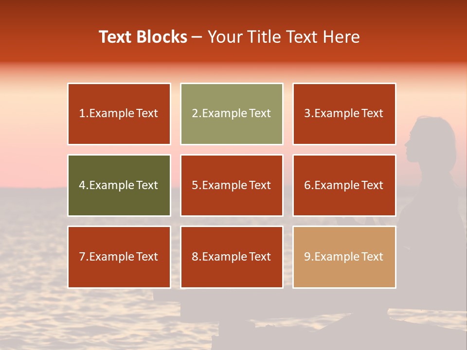 Body Focus Standing PowerPoint Template