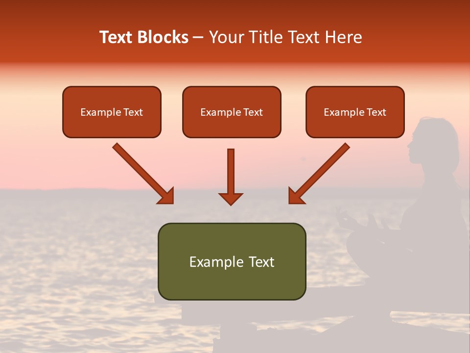 Body Focus Standing PowerPoint Template