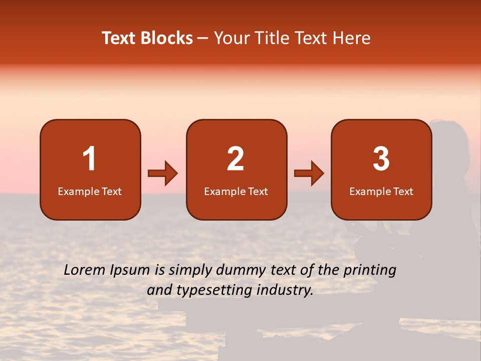 Body Focus Standing PowerPoint Template