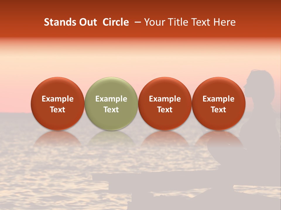 Body Focus Standing PowerPoint Template