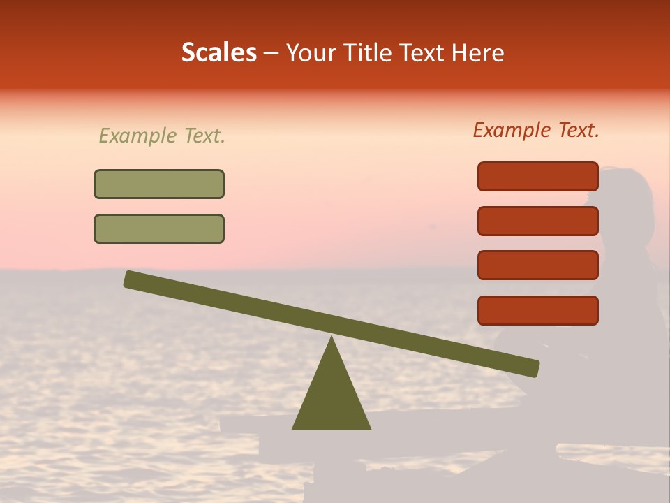 Body Focus Standing PowerPoint Template