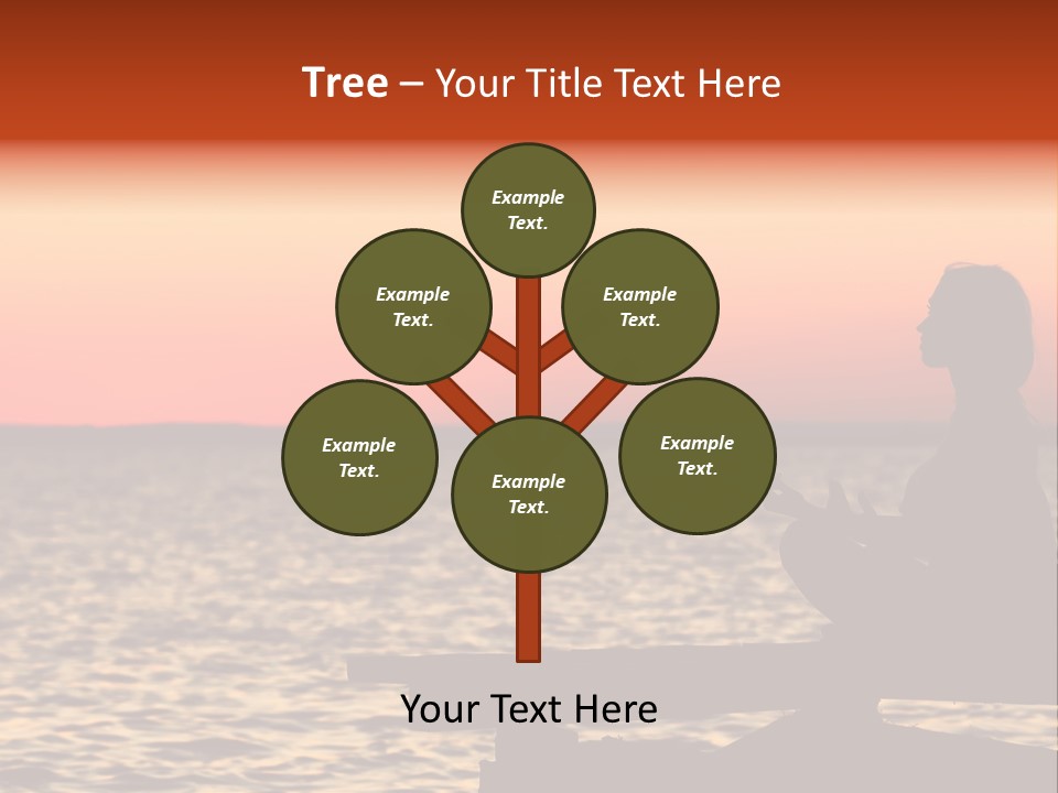 Body Focus Standing PowerPoint Template