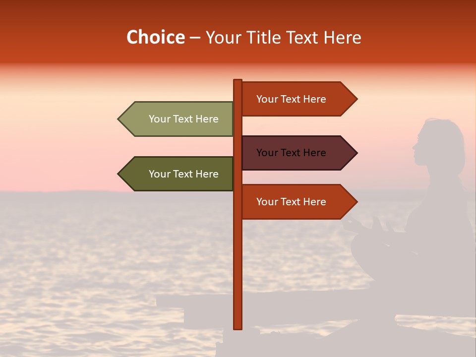 Body Focus Standing PowerPoint Template