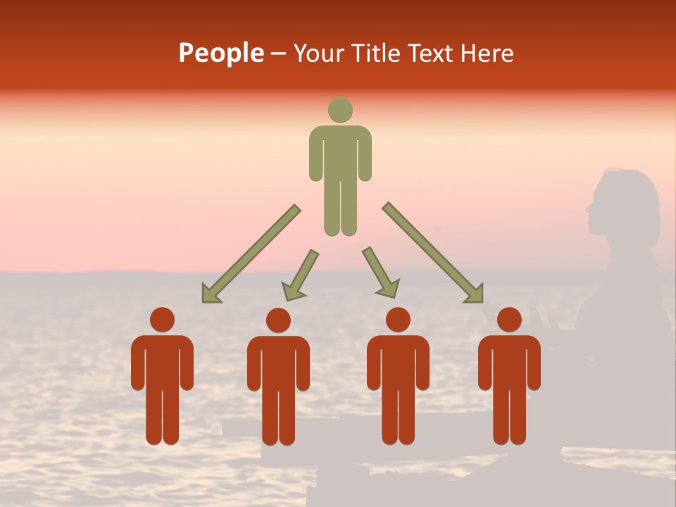 Body Focus Standing PowerPoint Template