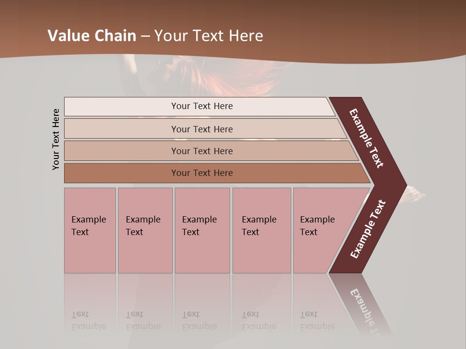 Cheerful Jump Dancer PowerPoint Template