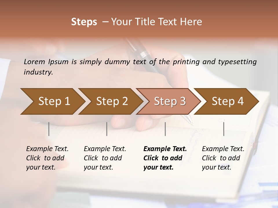 Modern Photo Shirt PowerPoint Template