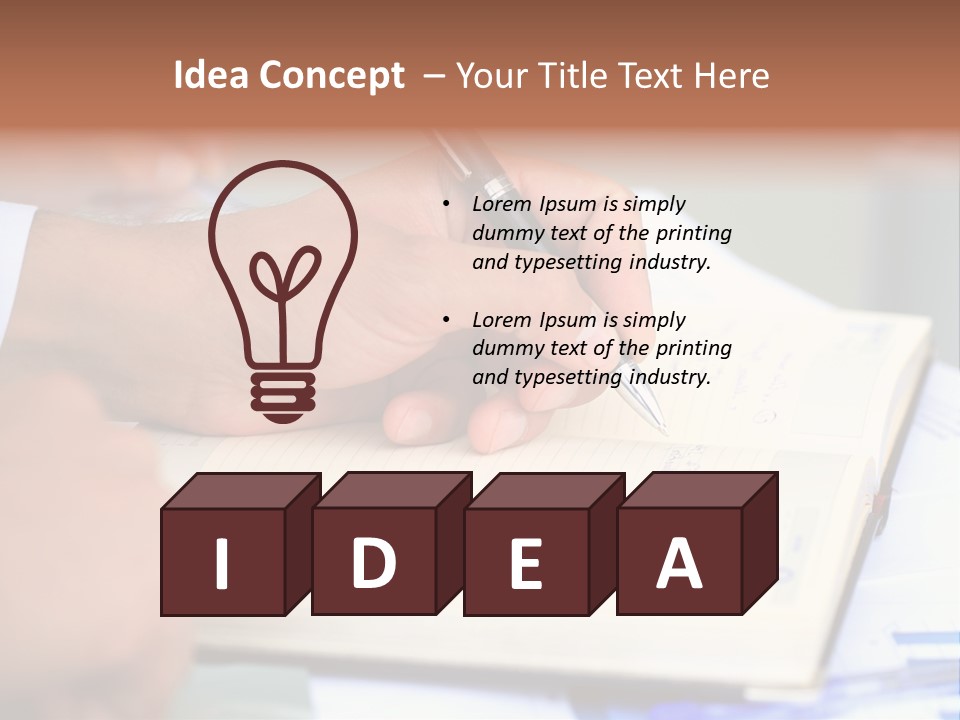 Modern Photo Shirt PowerPoint Template