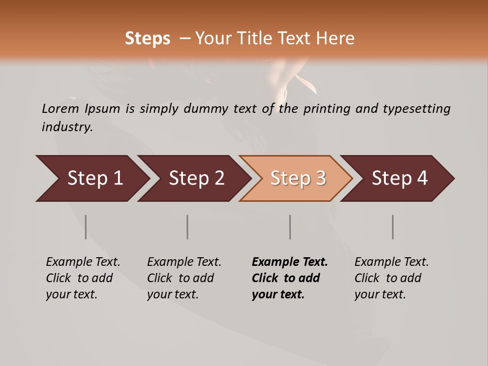 Cool Pose Dance PowerPoint Template