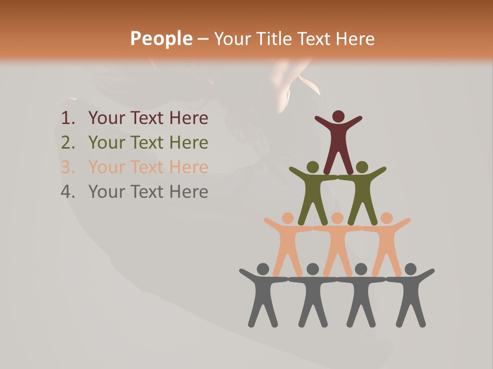 Cool Pose Dance PowerPoint Template