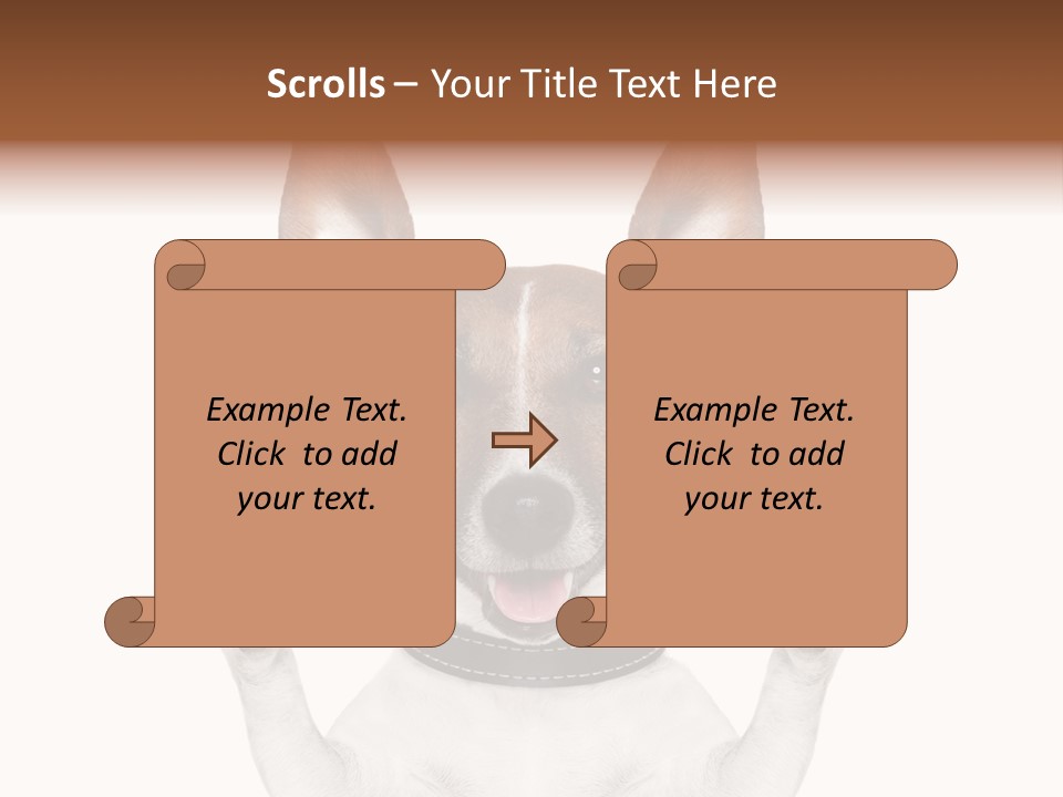 Expressive Creepy Joke PowerPoint Template