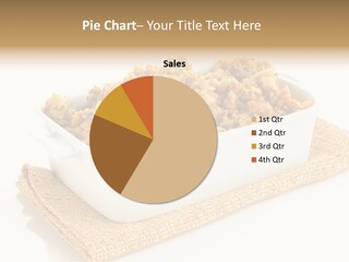 Dressing Appetizer Corn PowerPoint Template