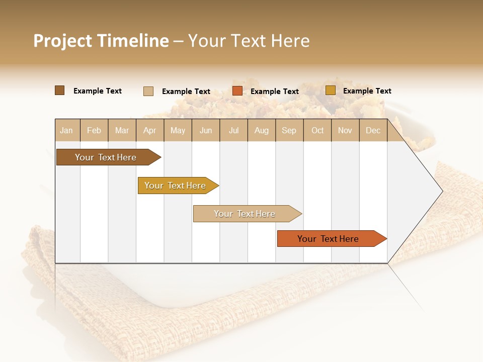 Dressing Appetizer Corn PowerPoint Template