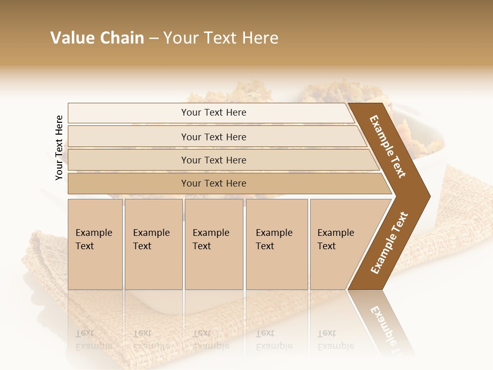 Dressing Appetizer Corn PowerPoint Template