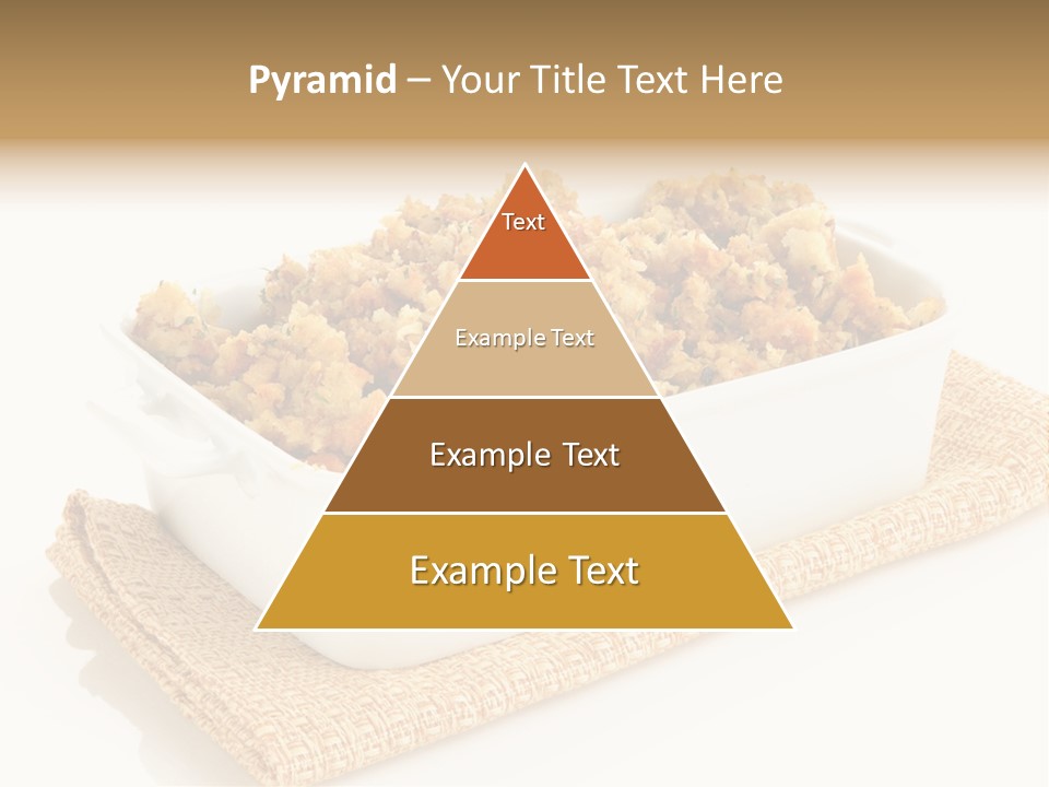 Dressing Appetizer Corn PowerPoint Template