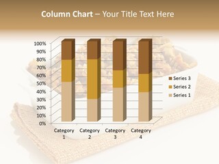 Dressing Appetizer Corn PowerPoint Template