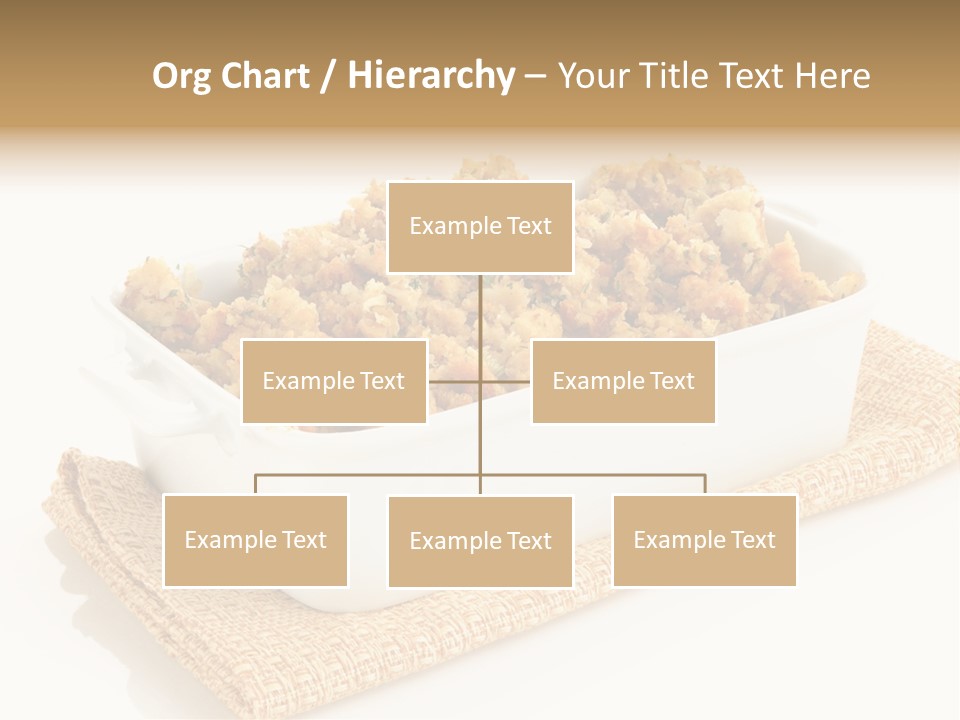 Dressing Appetizer Corn PowerPoint Template