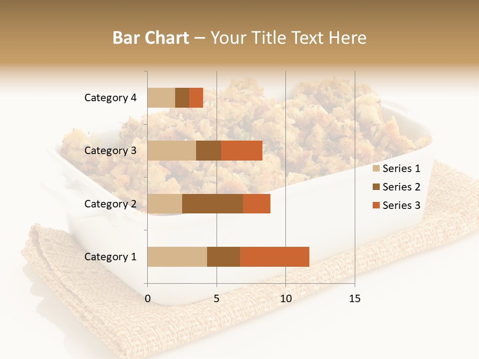 Dressing Appetizer Corn PowerPoint Template