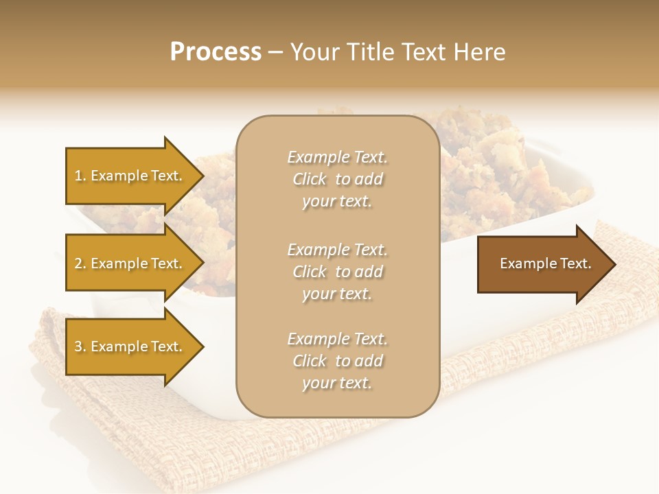 Dressing Appetizer Corn PowerPoint Template