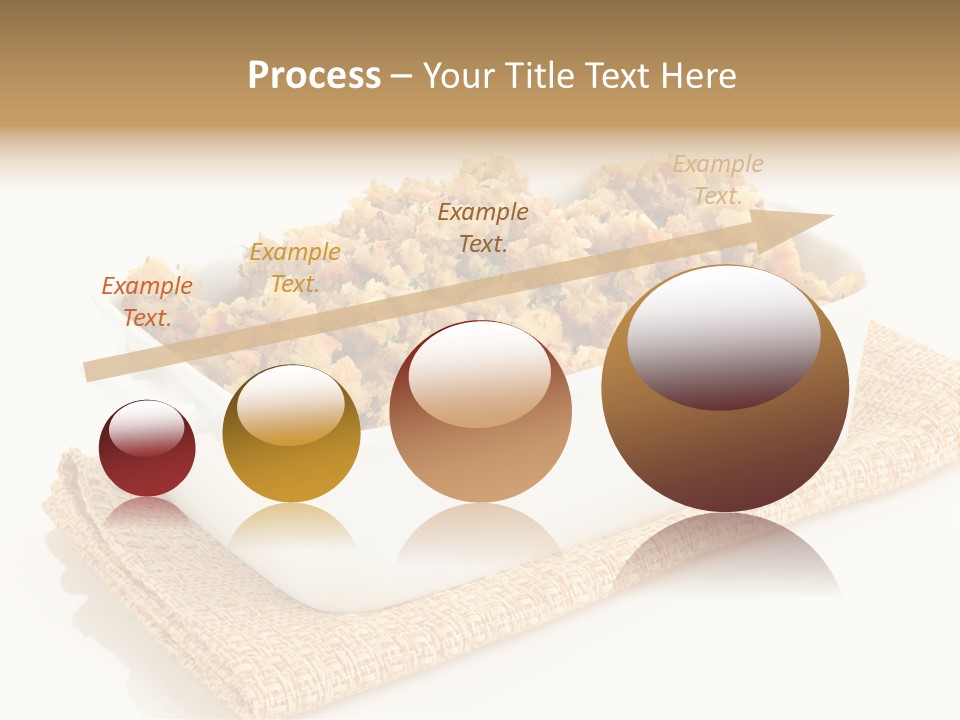 Dressing Appetizer Corn PowerPoint Template
