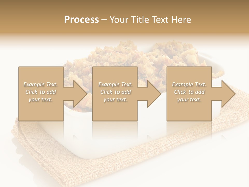 Dressing Appetizer Corn PowerPoint Template