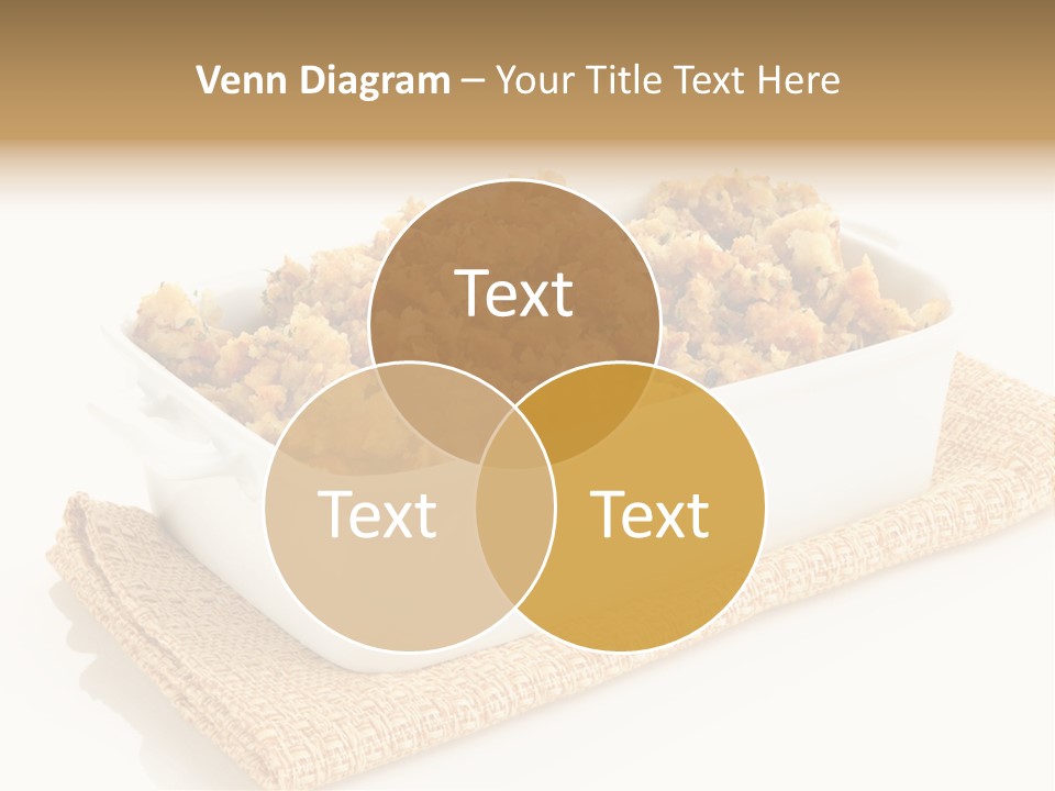 Dressing Appetizer Corn PowerPoint Template