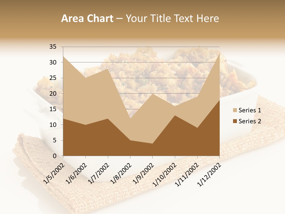 Dressing Appetizer Corn PowerPoint Template