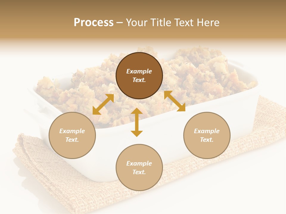 Dressing Appetizer Corn PowerPoint Template