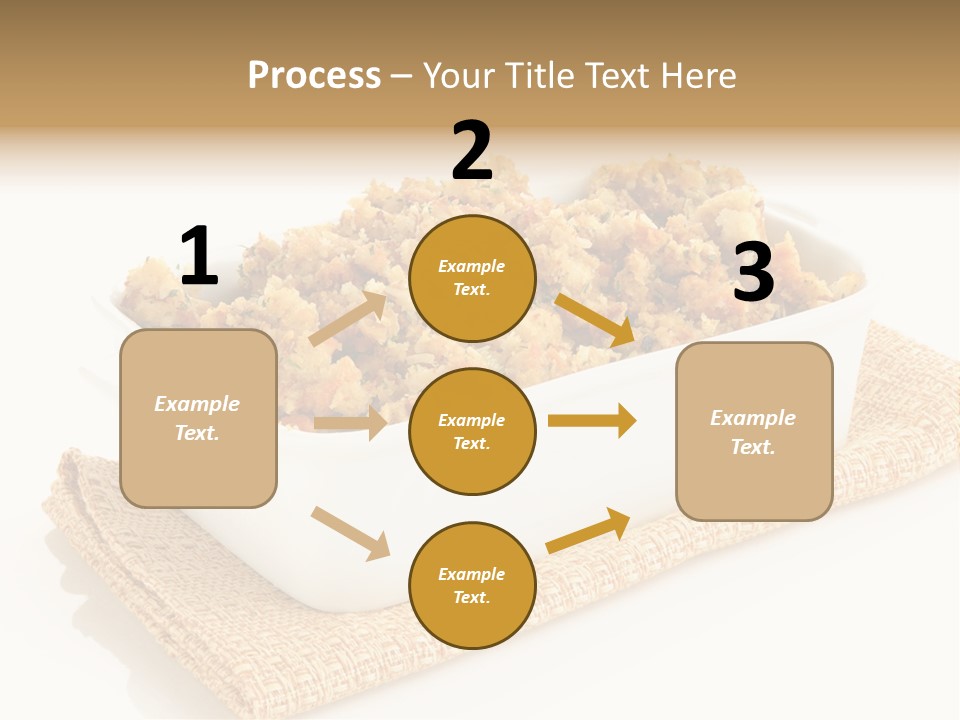 Dressing Appetizer Corn PowerPoint Template