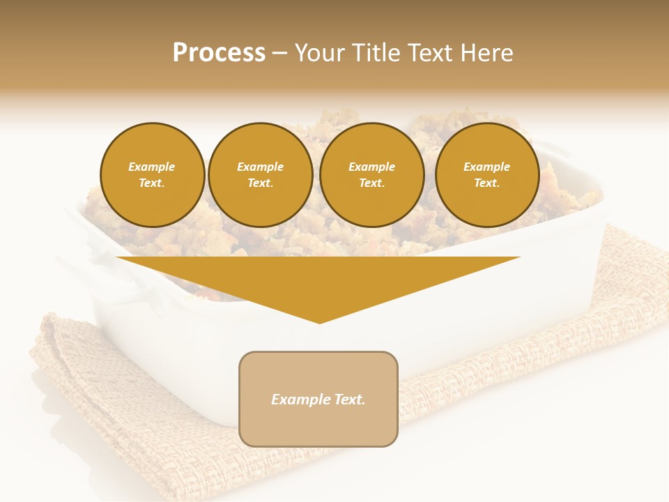 Dressing Appetizer Corn PowerPoint Template