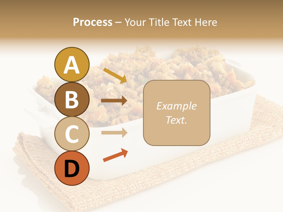 Dressing Appetizer Corn PowerPoint Template