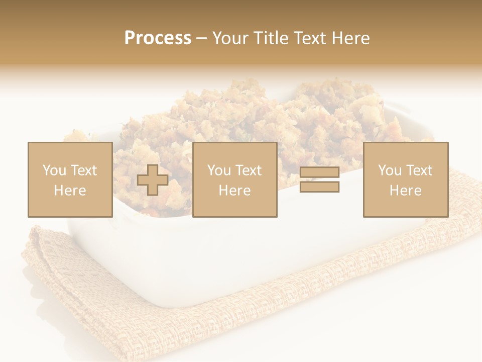 Dressing Appetizer Corn PowerPoint Template