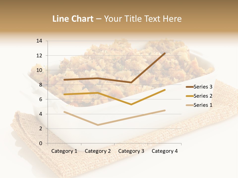 Dressing Appetizer Corn PowerPoint Template