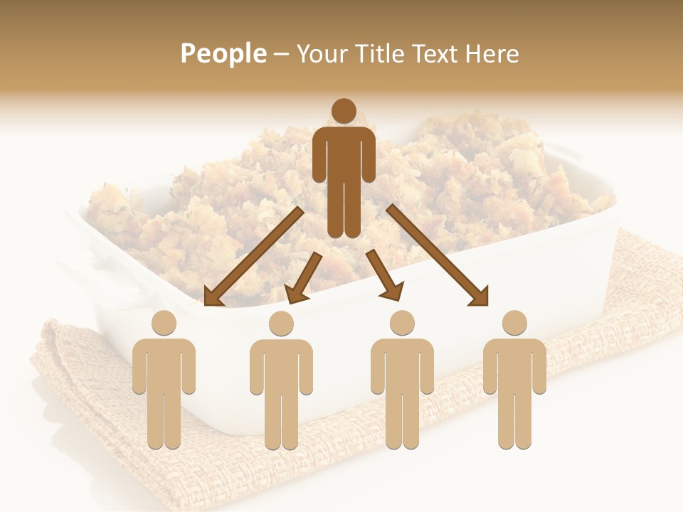 Dressing Appetizer Corn PowerPoint Template