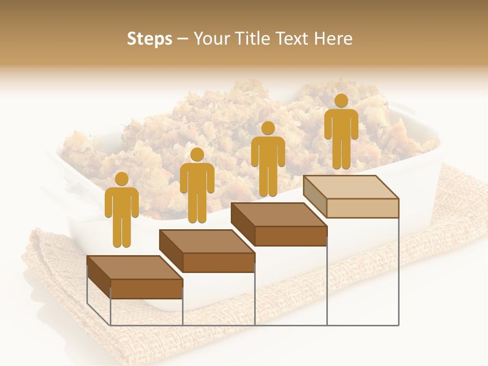 Dressing Appetizer Corn PowerPoint Template