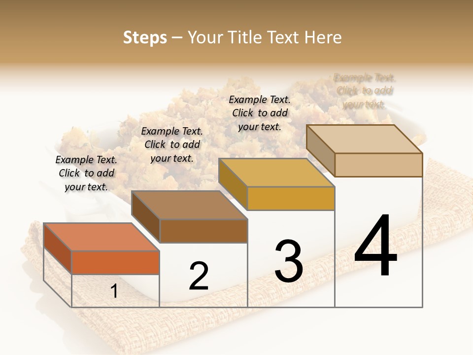 Dressing Appetizer Corn PowerPoint Template