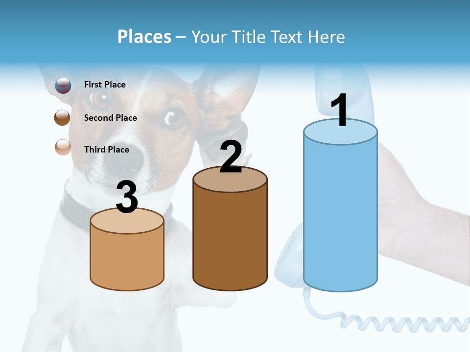 Voice Russell White PowerPoint Template