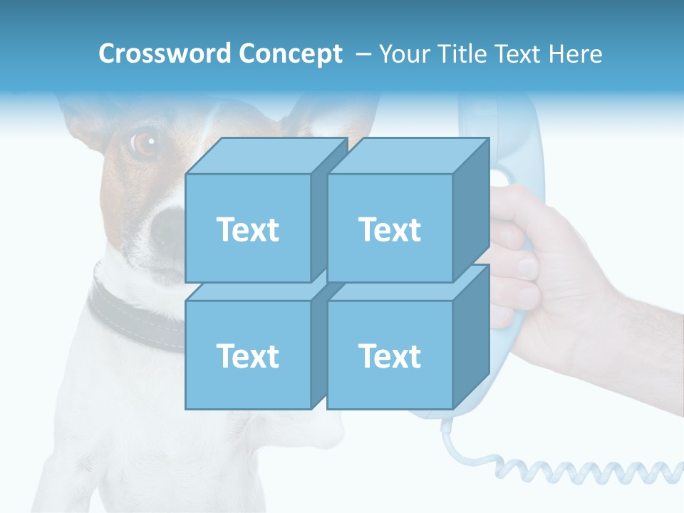 Voice Russell White PowerPoint Template