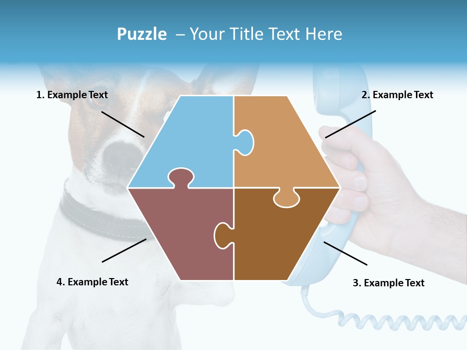 Voice Russell White PowerPoint Template