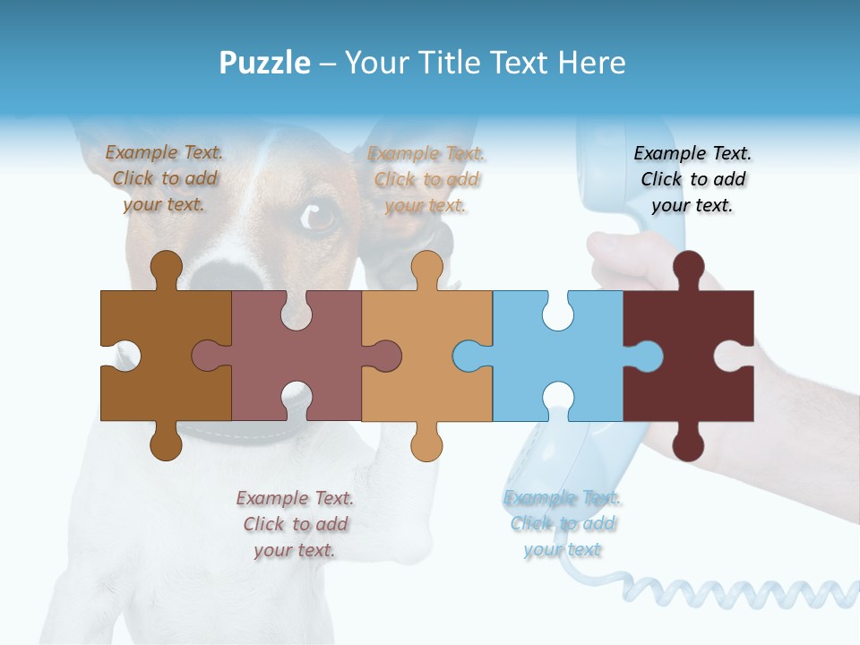 Voice Russell White PowerPoint Template