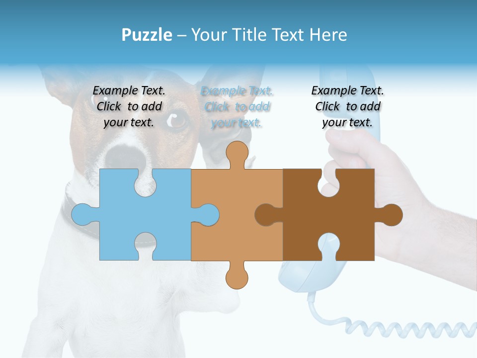 Voice Russell White PowerPoint Template