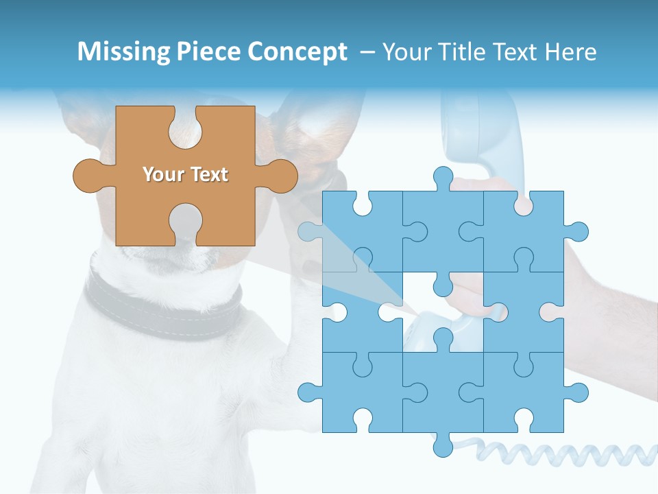 Voice Russell White PowerPoint Template