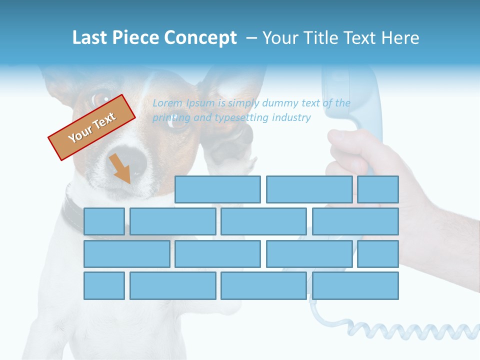 Voice Russell White PowerPoint Template