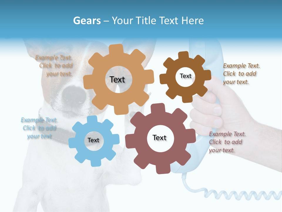 Voice Russell White PowerPoint Template