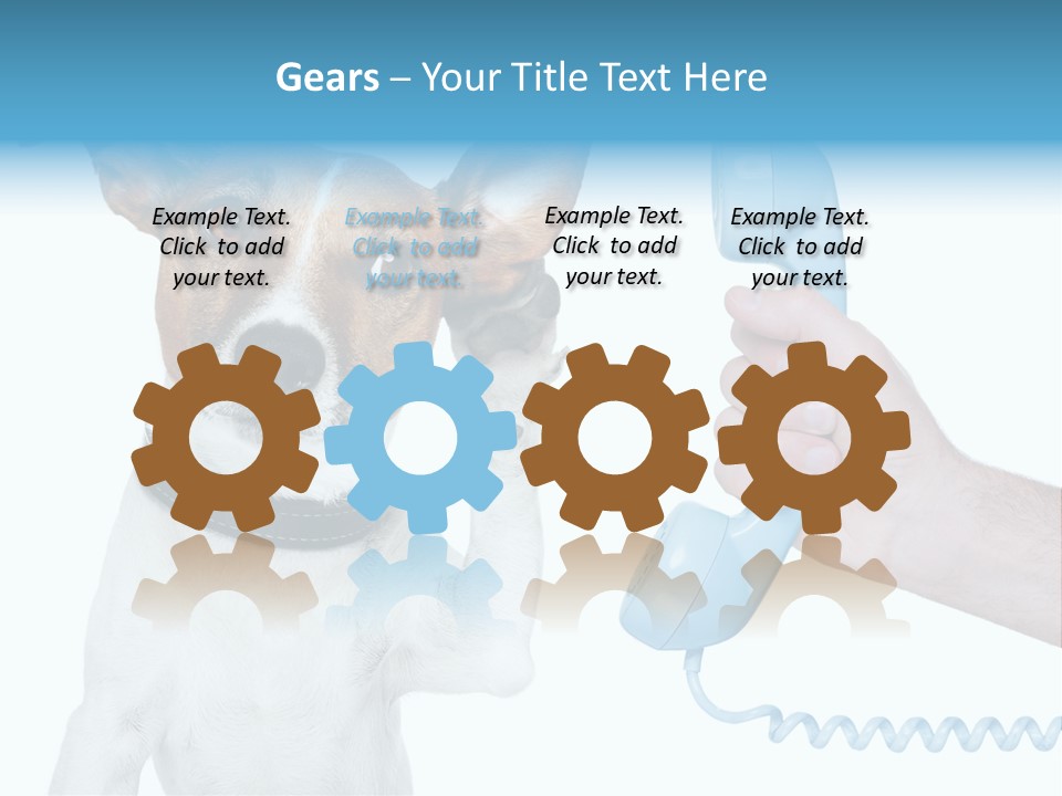 Voice Russell White PowerPoint Template