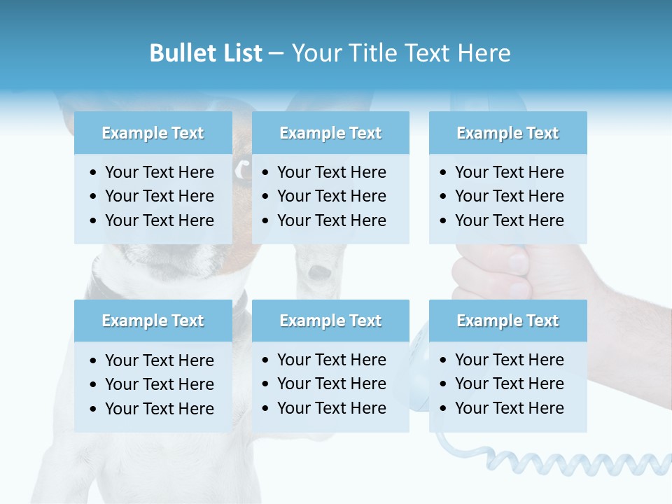 Voice Russell White PowerPoint Template