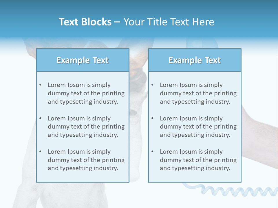 Voice Russell White PowerPoint Template