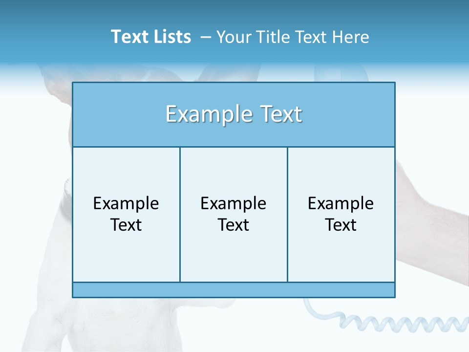 Voice Russell White PowerPoint Template