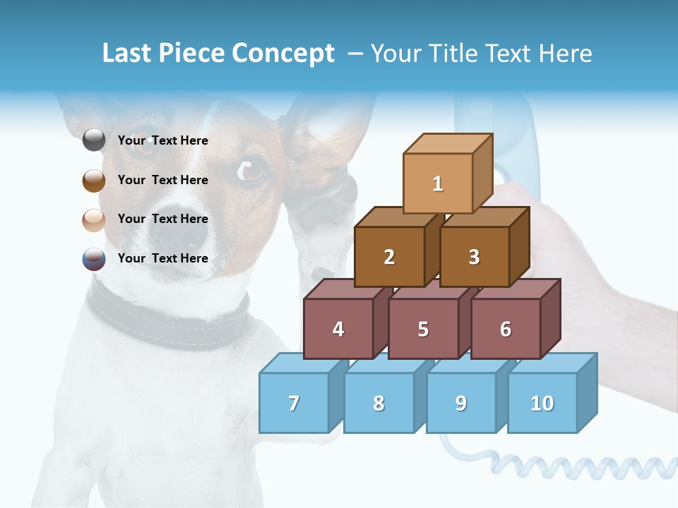 Voice Russell White PowerPoint Template